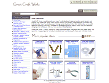 Tablet Screenshot of greatcraftworks.com